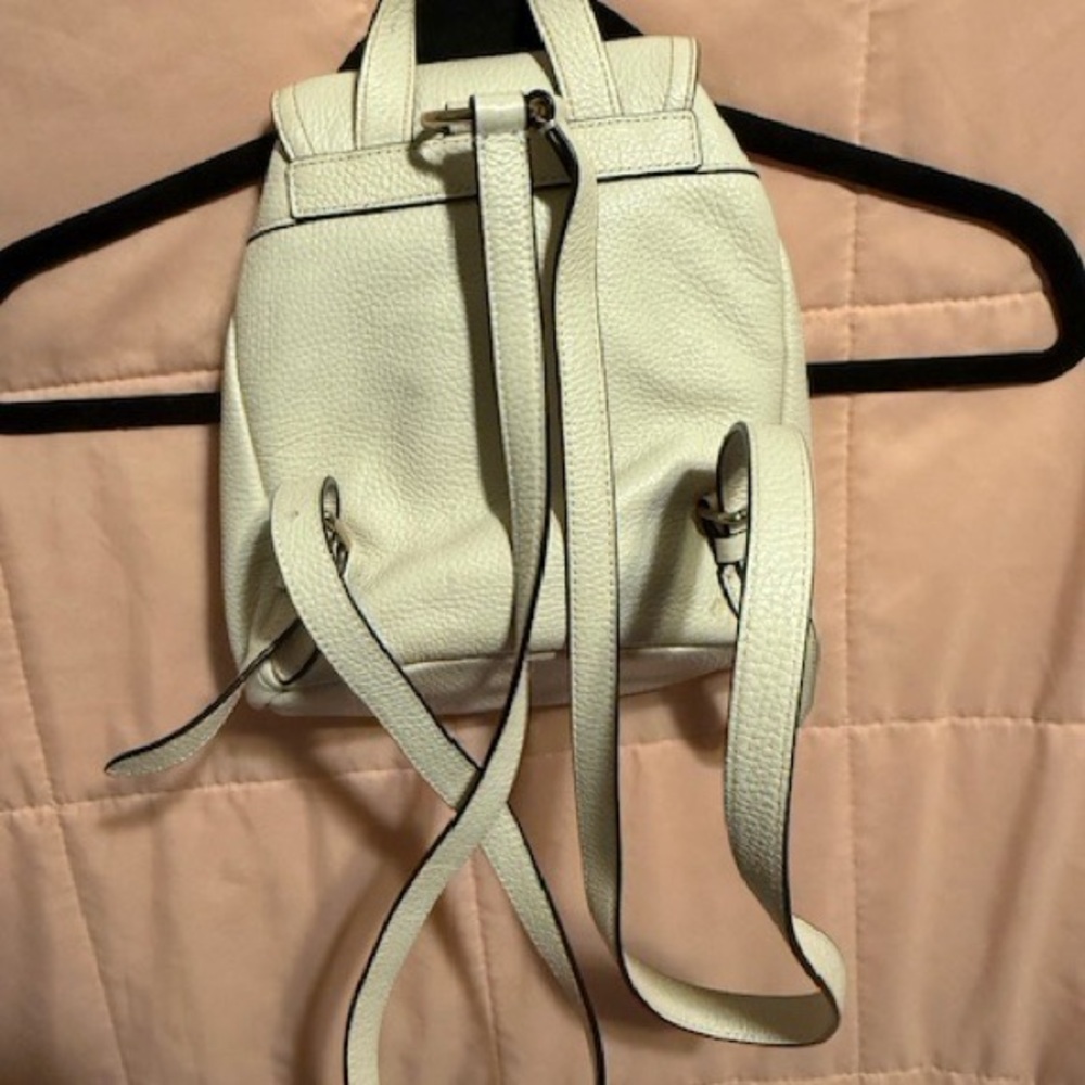 Coach Off-White Leather Backpack - Picture 3 of 3